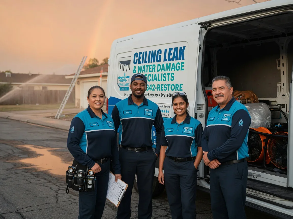 Ceiling Leak Cleanup company in Hanna, IN