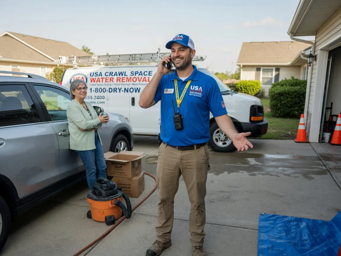 Crawl Space Water Removal Hanna, IN FAQs